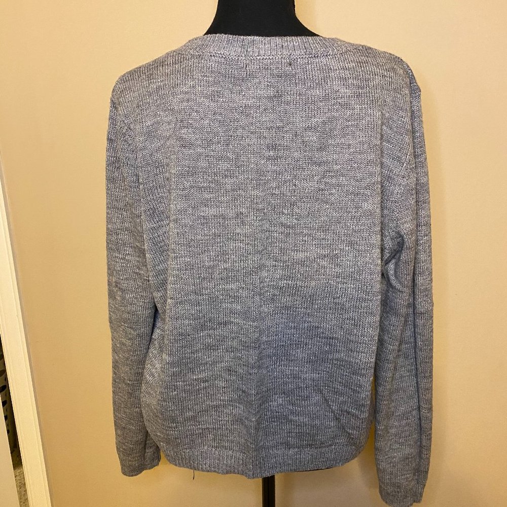Grey Statement Sweater - Picture 3 of 3